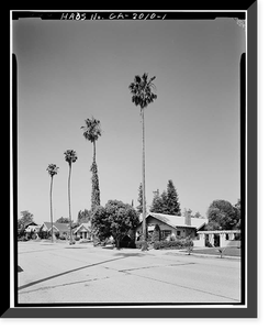 Hanchett Residence Park, 1225-1257 Martin Avenue, San Jose, Santa Clara County, CA, Vintage Wall Art