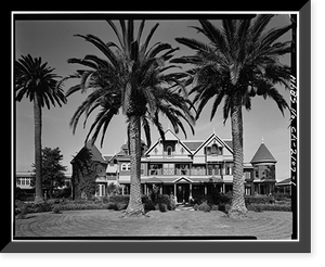 Winchester House, 525 South Winchester Boulevard, San Jose, Santa Clara County, CA, Antique Wall Art