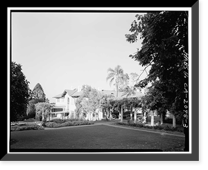 Villa Montalvo, Montalvo Road, Saratoga vicinity, Santa Clara County, CA - 3, Vintage Print