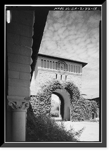 Stanford University Quadrangle, Stanford University Campus, Stanford, Santa Clara County, CA - 15, Vintage Wall Art