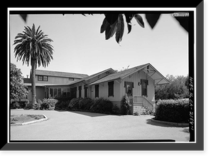 Escondite Cottage, Escondido Road, Stanford, Santa Clara County, CA, Vintage Print