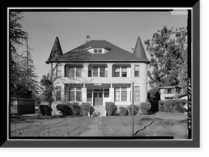 Salvatierra Street House, Salvatierra Street, Stanford, Santa Clara County, CA - 4, Vintage Print