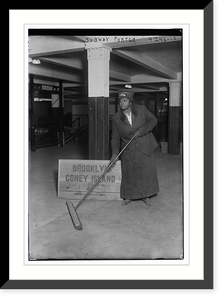 Subway porter, Vintage Poster