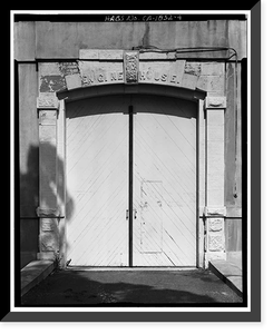 Benicia Arsenal, Guard & Engine House, Benicia, Solano County, CA - 4, Antique Print