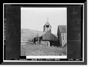 Fort Ross, Russian Chapel, Fort Ross, Sonoma County, CA - 11, Vintage Poster