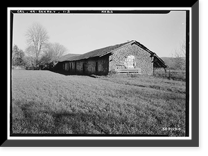 Carrillo Adobe, Santa Rosa, Sonoma County, CA - 2, Historic Print