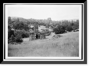 Stone Creek Settlement (Ruins), Salt Springs Valley, Felix vicinity, Calaveras County, CA, Vintage Poster