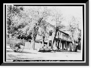 John Reddick House, Highway 49, Fourth Crossing, Calaveras County, CA - 2, Antique Wall Art