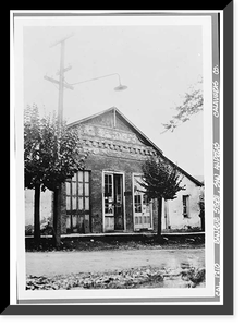 J. Banque Store, Main Street, San Andreas, Calaveras County, CA, Antique Print