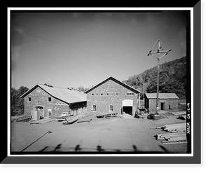 Battle Creek Hydroelectric System, Battle Creek & Tributaries, Red Bluff vicinity, Tehama County, CA - 9, Antique Print