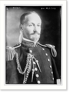 Historic Photo Print - Adm. W.S. Sims - Historic Wall Art Gift