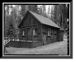 Giant Forest Lodge Historic District, Cabin A, Three Rivers vicinity, Tulare County, CA - 3, Vintage Wall Art