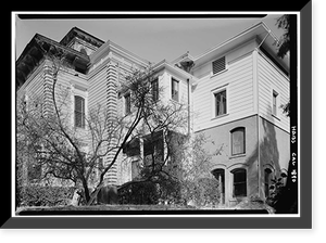 John Muir House, Alhambra Boulevard, Martinez, Contra Costa County, CA - 7, Historic Reproduction