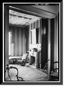 John Muir House, Alhambra Boulevard, Martinez, Contra Costa County, CA - 12, Vintage Poster