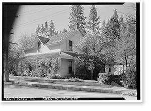 Historic Architecture - Placerville, California - Judge Thompson House