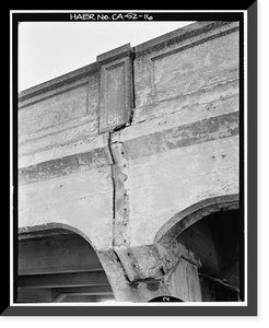 Carroll Overhead Bridge, Altamont Pass Road, Livermore vicinity, Alameda County, CA - 16, Antique Wall Art