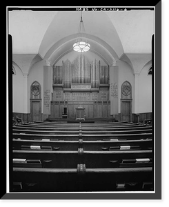 Neighborhood Church, South Pasadena Avenue & West California Boulevard, Pasadena, Los Angeles County, CA - 6 Classic, Vintage Print
