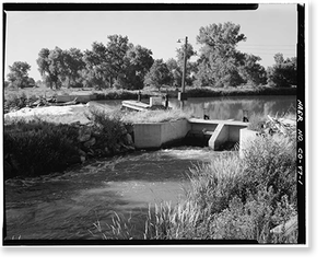 Historic Architecture - Brighton vicinity, Colorado - Brantner Ditch (1)