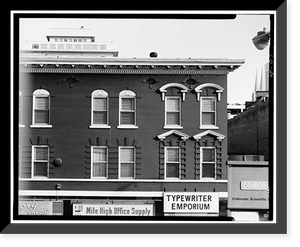 Vintage Building Photo - Denver, Colorado - Plymouth Place