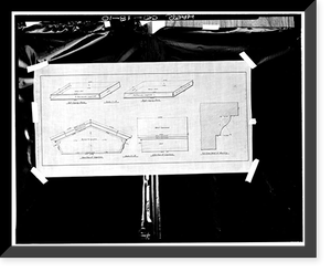 Historic Framed Print, Thirty-first Street Overflow Structure, Thirty-first Street, Denver, Denver County, CO - 10,  17-7/8" x 21-7/8"