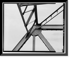 Twentieth Street Viaduct, Spans Platte River Valley between Thirty-third Ave, Denver, Denver County, CO - 11, Antique Print