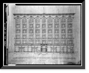 Empire Building, 430 Sixteenth Street, South Corner of Sixteenth St, Denver, Denver County, CO - 17, Vintage Poster