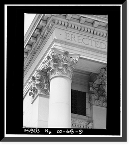 City & County Building, Civic Center, Denver, Denver County, CO - 9, Antique Print