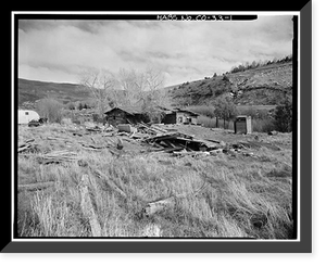 Bocco House, Northwest Junction-U.S. Highways 6 & 131, Wolcott, Eagle County, CO, Vintage Print