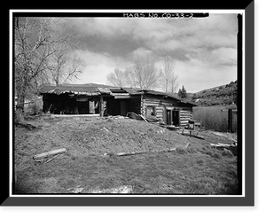 Bocco House, Northwest Junction-U.S. Highways 6 & 131, Wolcott, Eagle County, CO - 2, Antique Poster