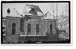 Antique Architecture - Central City, Colorado - Opera House