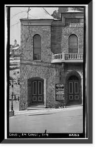 Opera House, Central City, Gilpin County, CO - 4 Classic, Vintage Wall Art