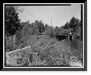 Power Flume No. 1, Tacoma vicinity, La Plata County, CO - 20, Antique Poster