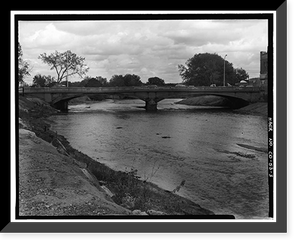 Commercial Street Bridge, Spanning Purgatoire River on Commercial Street, Trinidad, Las Animas County, CO - 3, Antique Wall Art