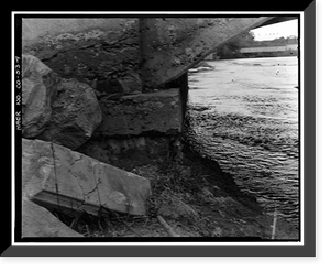 Commercial Street Bridge, Spanning Purgatoire River on Commercial Street, Trinidad, Las Animas County, CO - 9, Antique Poster