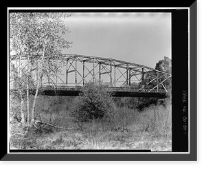 Linden Avenue Bridge, Spanning Purgatoire River on Linden Avenue, Trinidad, Las Animas County, CO Classic, Antique Wall Art