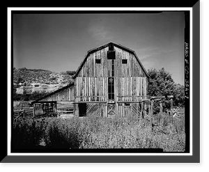 Historic Architecture - Dolores vicinity, Colorado - Ritter Ranch, Barn (5)