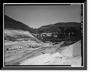 Montezuma Valley Irrigation Company System, McPhee Dam Site, Dolores vicinity, Montezuma County, CO, Historic Reproduction