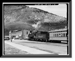 Silverton Historic District, Silverton, San Juan County, CO - 11, Vintage Poster