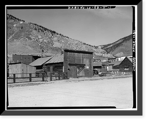Silverton Historic District, Blacksmith Shop, Blair Street, Silverton, San Juan County, CO, Vintage Wall Art