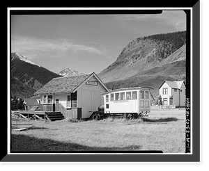 Silverton Historic District, Silverton & Northern Passenger Station, Silverton, San Juan County, CO, Vintage Wall Art