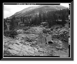 Paramount Mine, Saint Elmo (historical), Chaffee County, CO - 3, Vintage Print