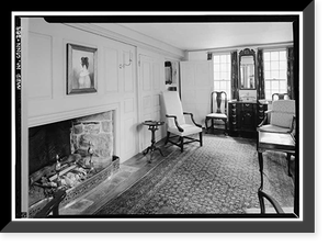 Stephen Tyng Mather House, 19 Stephen Mather Road, Darien, Fairfield County, CT - 12, Antique Print