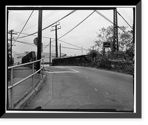 Grasmere Avenue Bridge, Spanning Railroad at Grasmere Avenue, Fairfield, Fairfield County, CT - 9, Vintage Wall Art