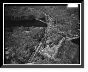 Merritt Parkway, Beginning in Greenwich & running 38 miles to Strat, Greenwich, Fairfield County, CT - 11, Historic Print