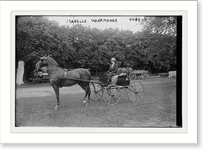 Antique Photo Print - Isabelle Wanamaker - Framed Wall Art Gift Idea