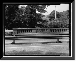 Merritt Parkway, Pequonnock River Bridge, Spanning Pequonnock River, Trumbull, Fairfield County, CT - 8 Classic, Vintage Wall Art