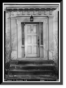 Welles-Shipman House, Station Street, South Glastonbury, Hartford County, CT - 2, Historic Print