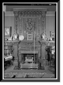 Mark Twain House, 351 Farmington Avenue (corrected from original add, Hartford, Hartford County, CT - 64 Classic, Antique Wall Art