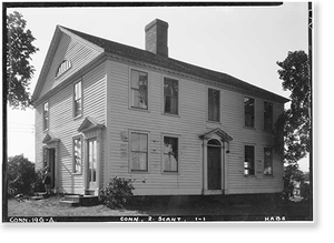Antique Architecture - Scantic, Connecticut - House (Doorways)
