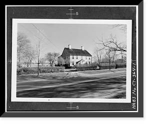 Dr. Augustus Eliot House, 500 Main Street, Old Saybrook, Middlesex County, CT, Vintage Print